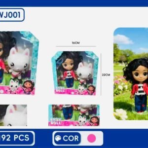 Boneca novo Gabby c/gatinho