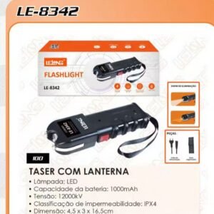 TASER COM LANTERNA LE 8342