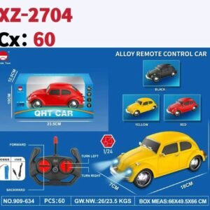 Carrinho control fusca c/bateria recaregavou