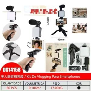 Kit de vlogging para Smartphones DS-14158