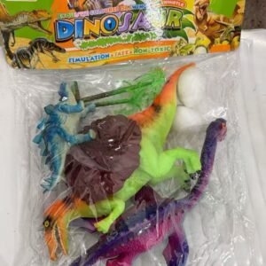Pacote dinossauro colorido grande
