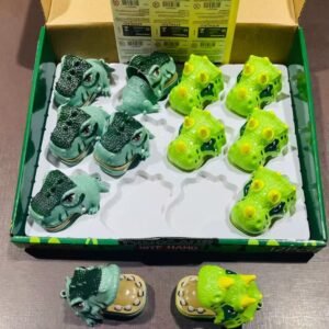 Caxia de jacare jogar dentes c/12