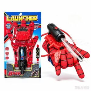 luva aranha lança agua