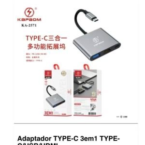 Adaptador C-- ENTRADA USB,HDMI,C
