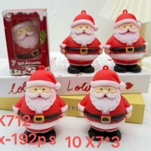CX Squishy de papai noel e boneco de ne neve c/12