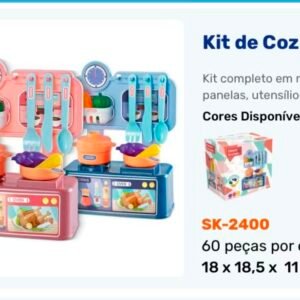 Kit de brinquedo cozinha