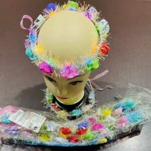 Pacote Guirlanda de Flores de Fada Pequena 60cm c/10,com LUZ