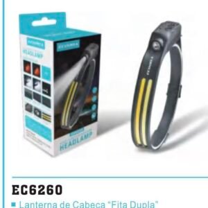 Lanterna de  cabeça com indução fita dupla EC6260