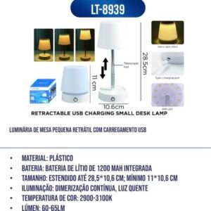 Luminaria de mesa LT-8939