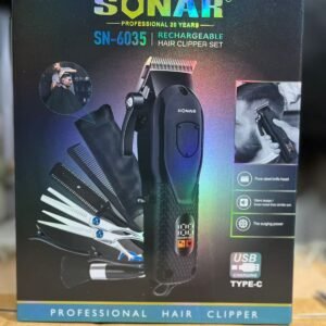 Maquina de cortar cabelo SONAR,com Acessorios ,SN-6035