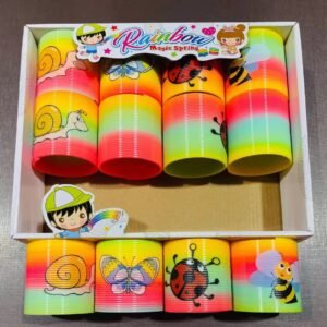 Caixa da mola maluca douramento com 12,