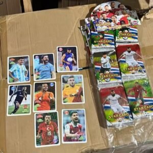 Pacote figurinha fifa com 36 envelopes,cada envelope c/8 cardas