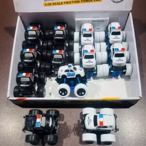 Cx carrinho policia 360 grau c/12