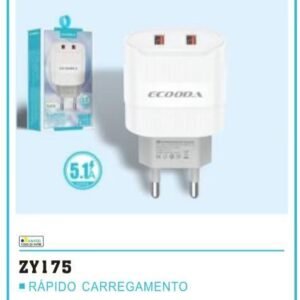 Tomada duas usb 5.1A ZY -175