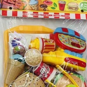 Pacote brinquedo hamburgueres,sorvete