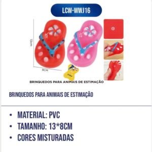 Pacote vinil chinelos c/12