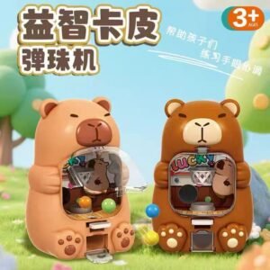 Cx brinquedo capivara joga bolinha c/8