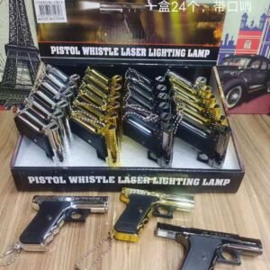 Caxia  arminha c/laser,luz,apito c/24