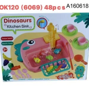 Jogo pesca DINO no agua