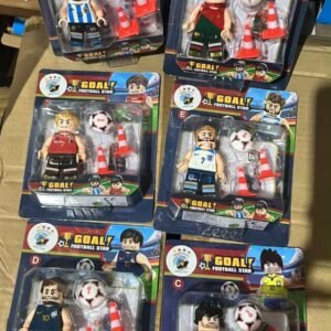 Cartela boneco futebol
