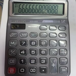 Calculadora  alta qualidade ECO-003, 12 digits [15cm x 19cm]