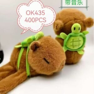 Mini pelucia capivara para braço