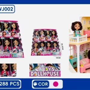 Caxia de boneca Gabby c/16