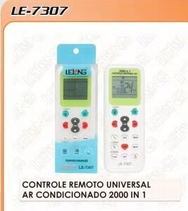 Controle remoto universal AR condicionado 2000 in 1