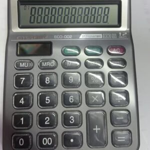 Calculadora  alta qualidade ECO-002, 12 digits [13cm x 17cm]