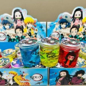 Slime c/boneco kimetsu no yaiba C/12
