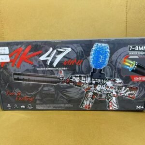 Brinquedo arma gel com luz