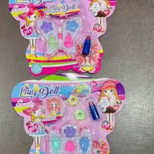 Cartela maquiagem infantil pretty doll