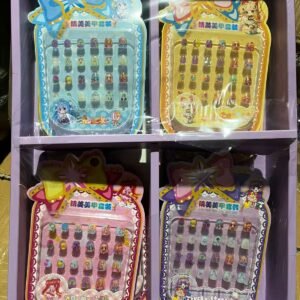 Caixa de unha postiça infantil c/24